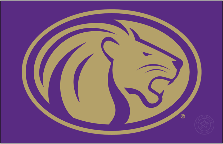 North Alabama Lions 2018-Pres Alt on Dark Logo v2 diy DTF decal sticker